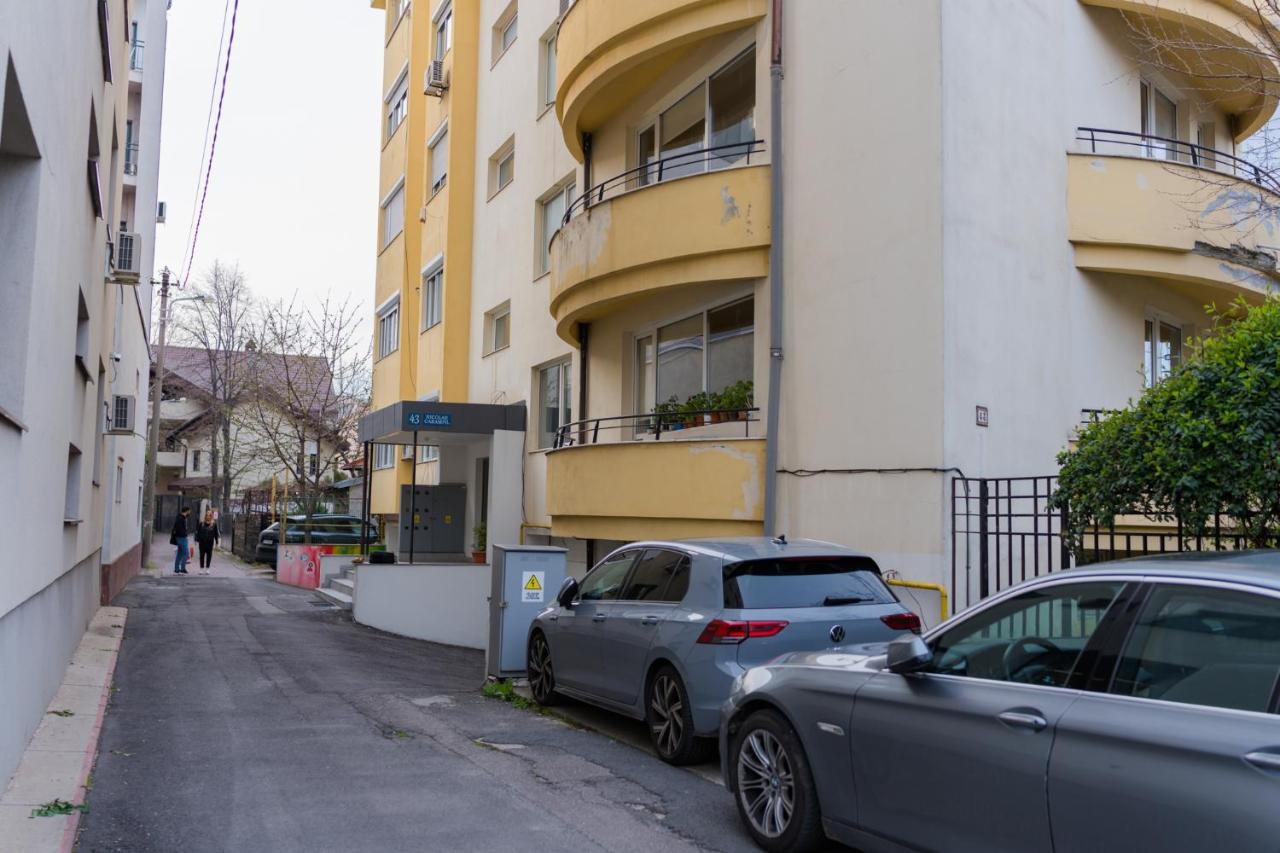 Penthouse With Huge Rooftop Terrace & City View Bukarest Kültér fotó